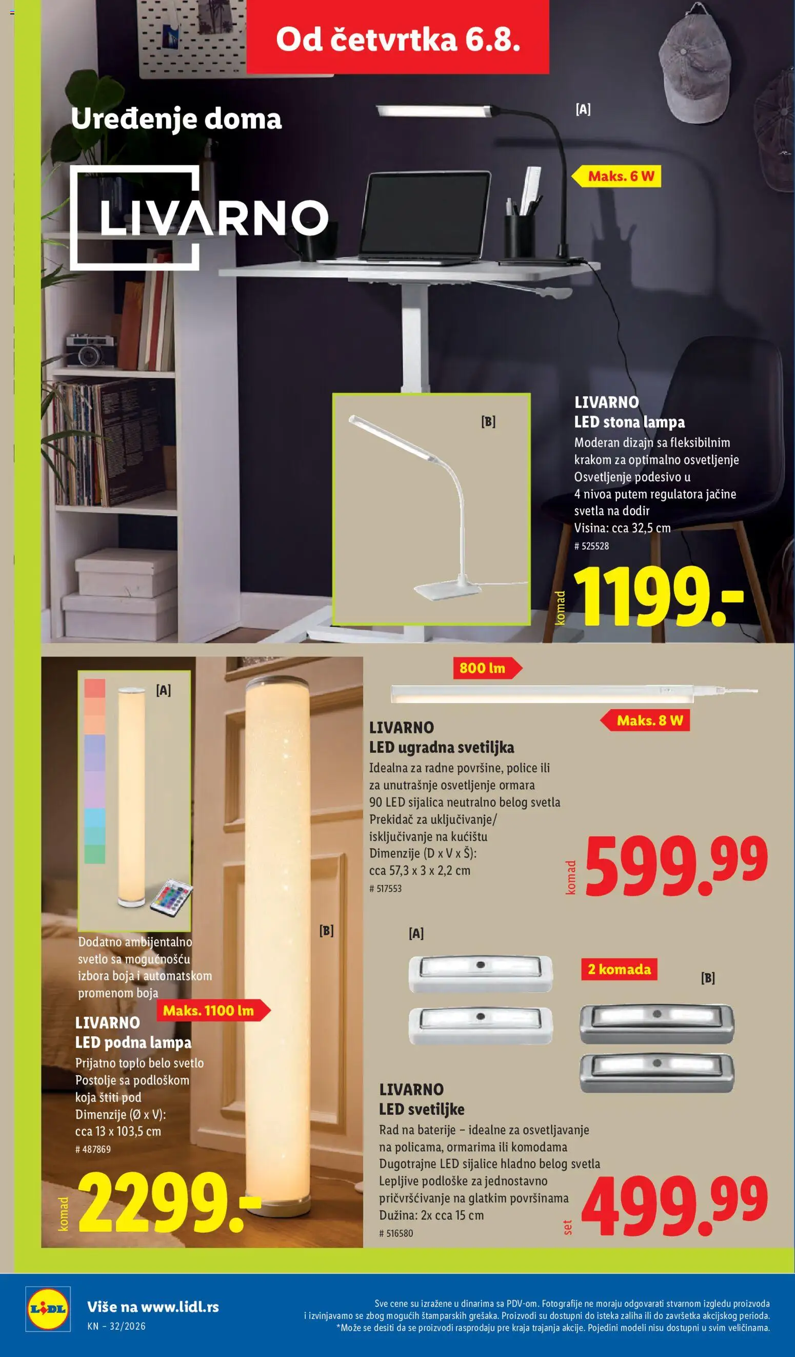 Lidl katalog - važi od 06.08.2026 | Strana: 78