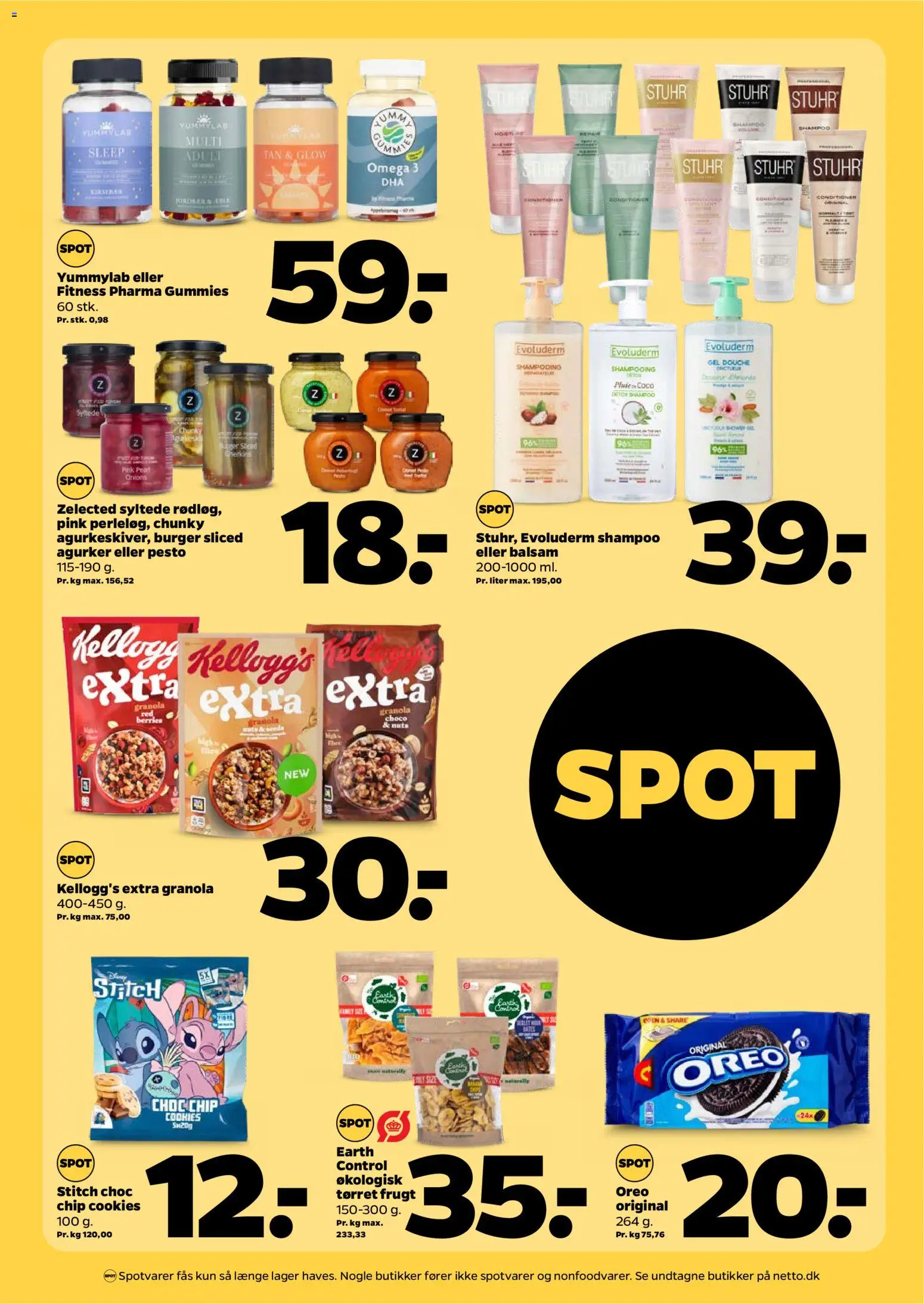 Netto tilbudsavis – gyldig fra 08/08/2026 | Side: 19 | Produkter: Balsam, Agurker, Pesto, Oreo