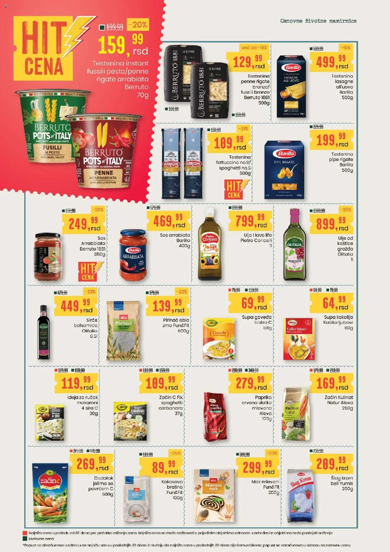Aroma Market katalog - važi od 11.06.2026 | Strana: 10 | Proizvode: Šlag, Mak, So, Ulje