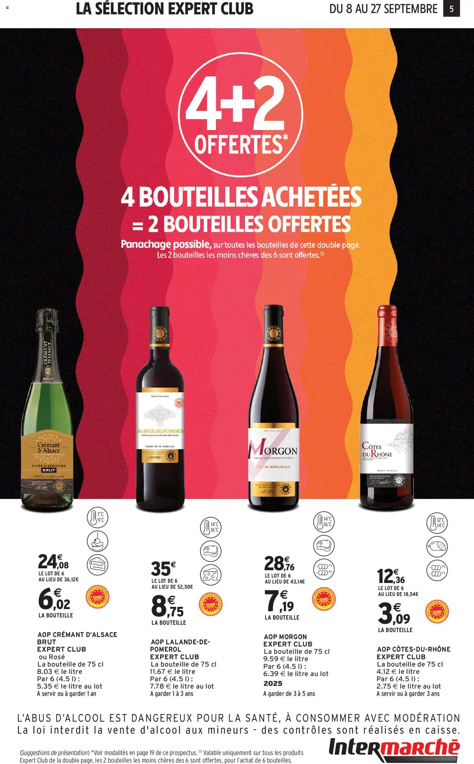 {H1} | Page: 5 | Produits: Crémant, Bouteille, Vin, Crémant d'alsace