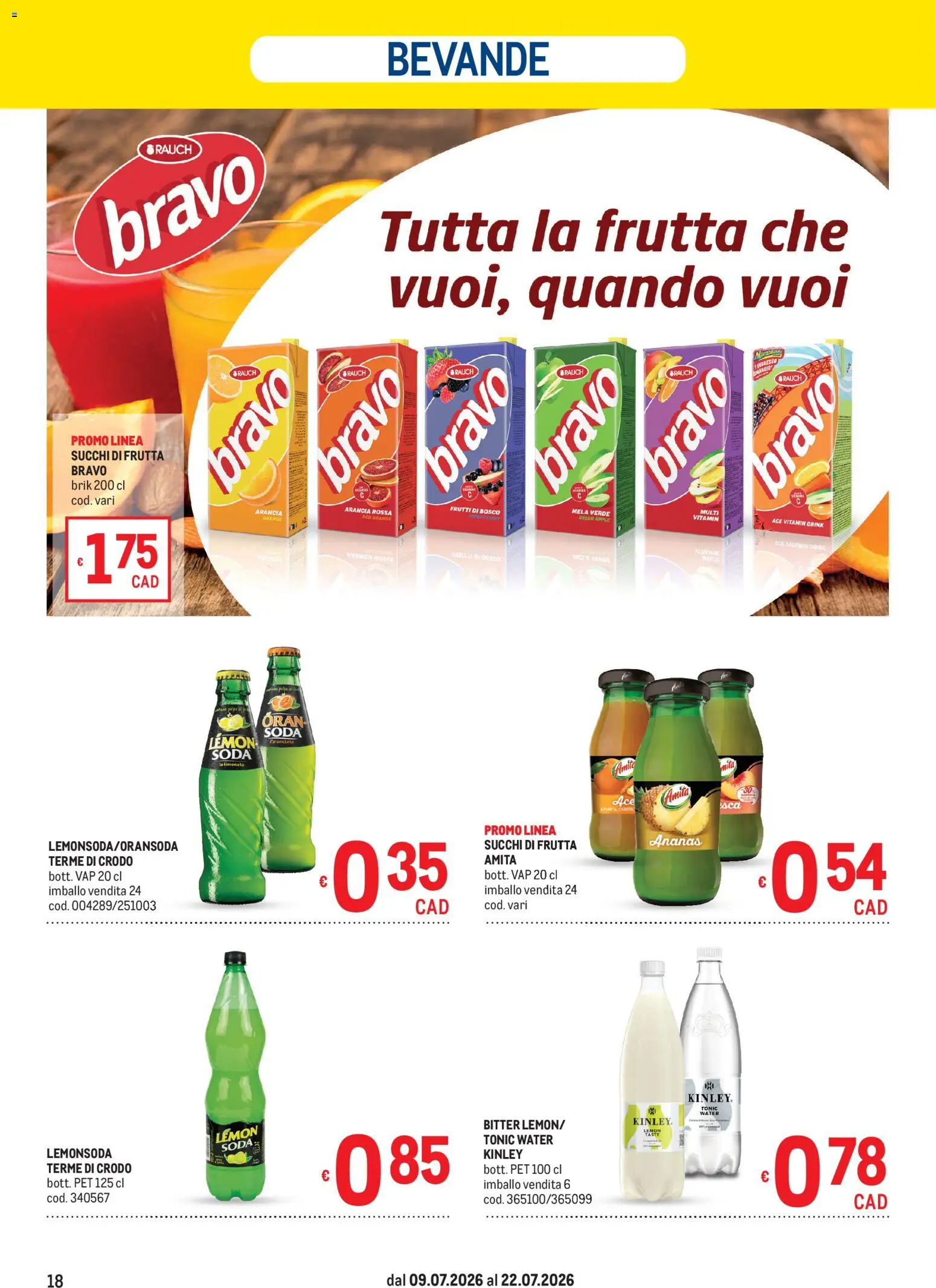 Volantino Metro del 09/07/2026 | Pagina: 18