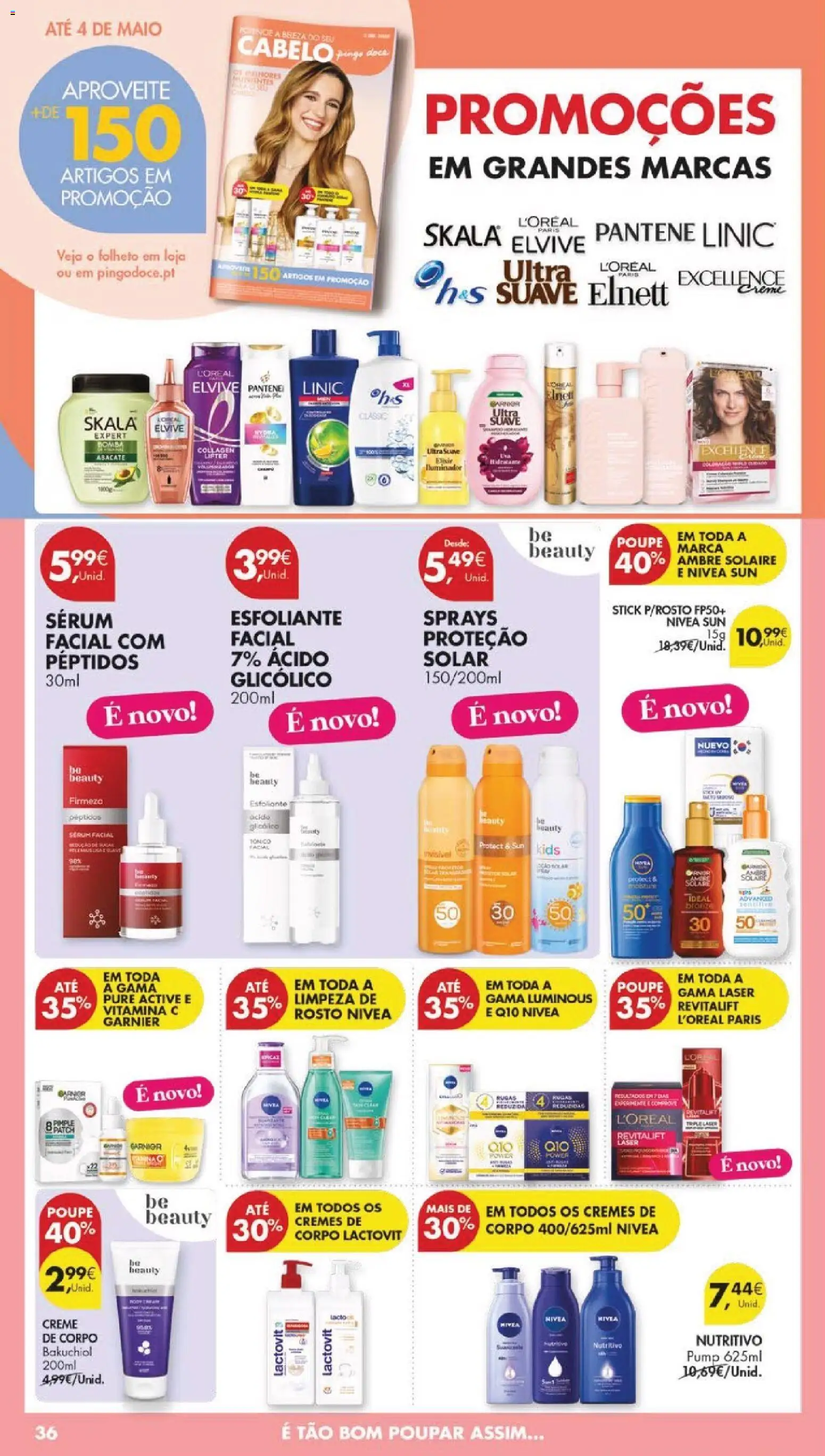 Pingo Doce folheto │ válido de 21.04.2026 | Página: 40 | Produtos: Iluminador, Shampoo, Abacate, Creme