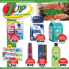 1UP Cash & Carry specials catalogue – valid from 23/09/2026 | Page: 10 | Products: Diapers, Blazer, Shampoo, Lemon