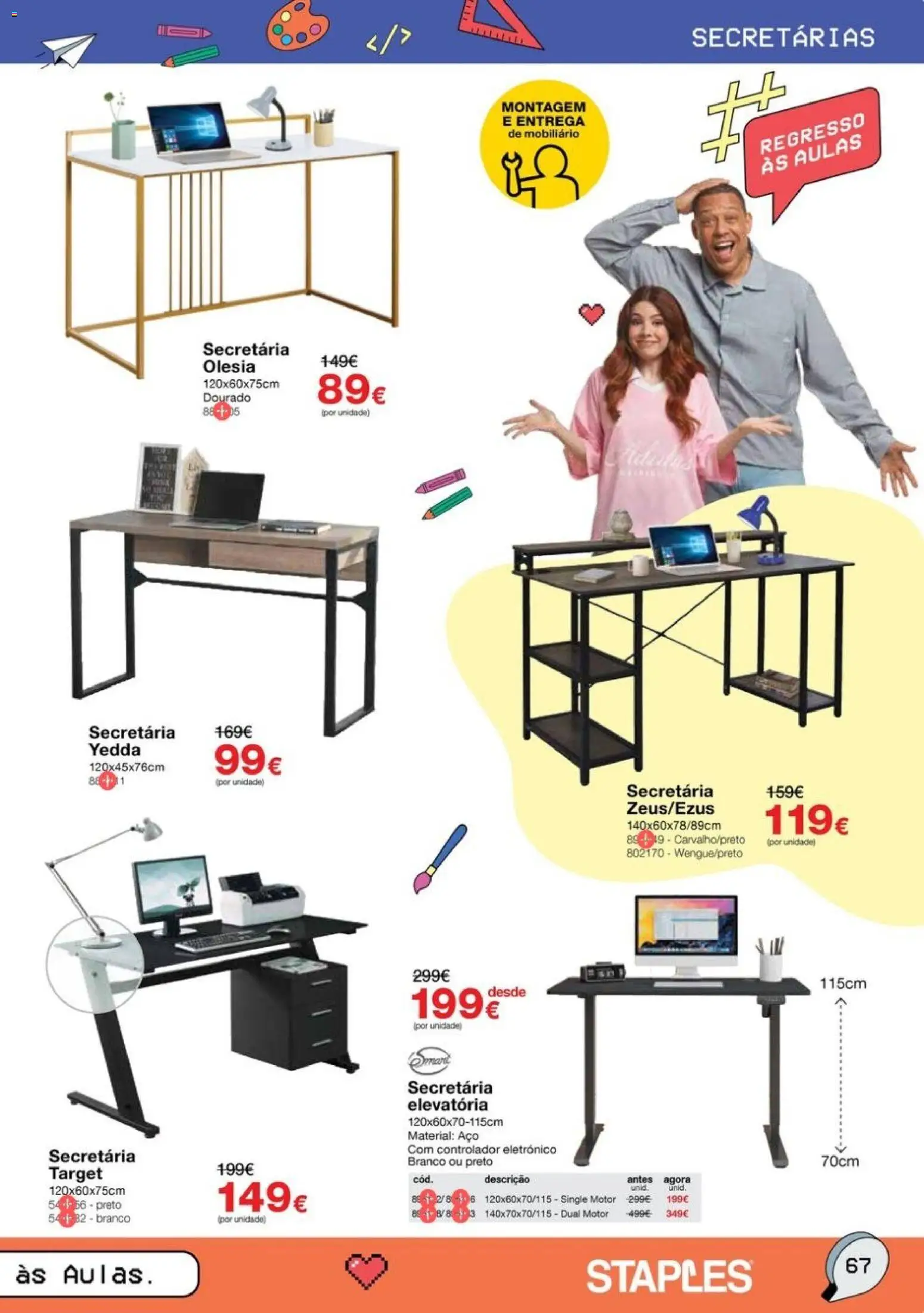 Staples Regresso às Aulas 2026 │ válido de 17/08/2026 | Página: 67
