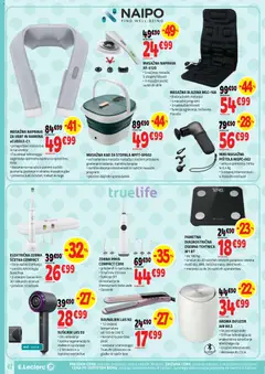 E.leclerc katalog akcije – veljaven od 06.05.2026 | Stran: 42 | Izdelki: Blazina, Prha, Tehtnica, Časovnik