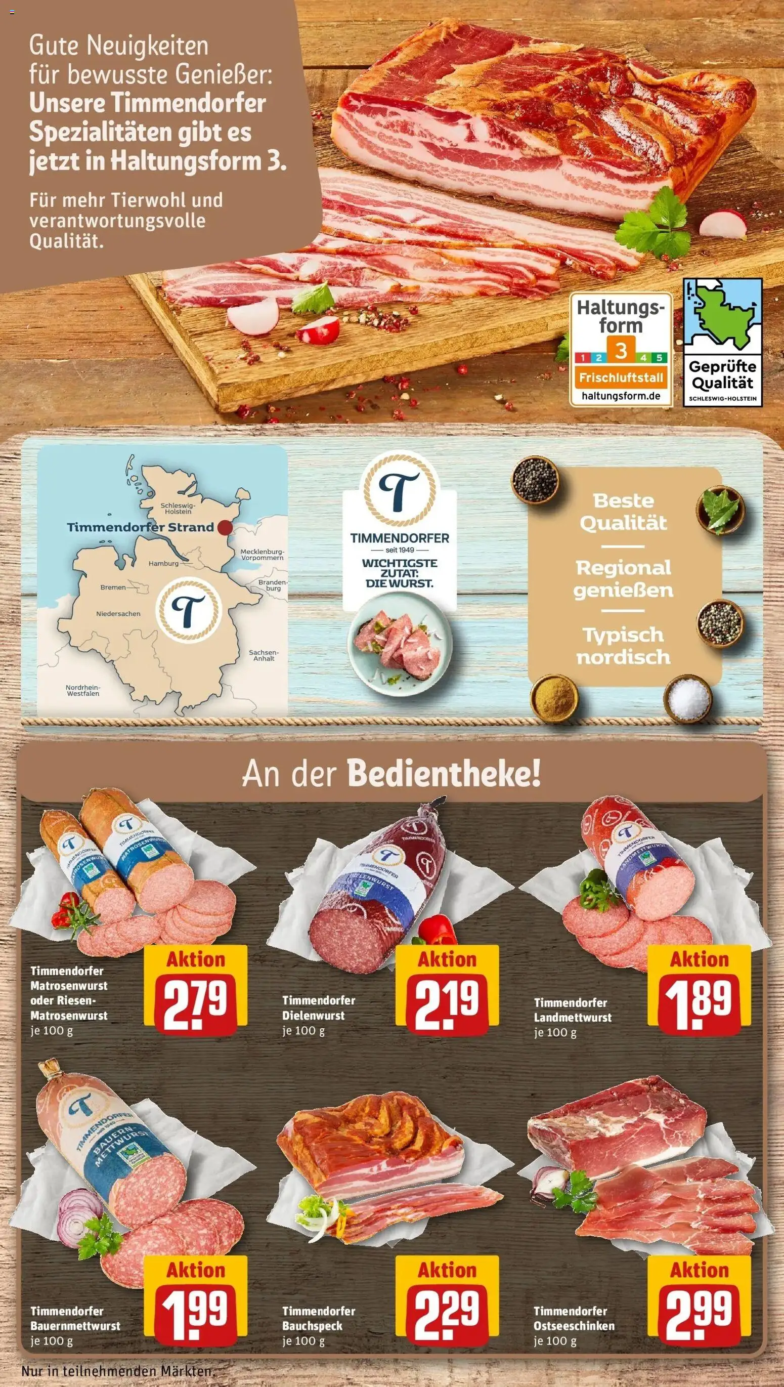 REWE Prospekt ab 04.05.2026 zum Blättern » Angebote | Seite: 17 | Produkte: Wurst, Schinken