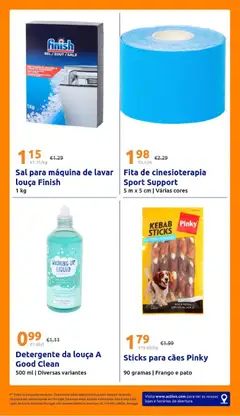 Pré-visualização Action folheto válido de 21/10/2026 | Página: 22 | Produtos: Louça, Máquina de lavar, Pato, Detergente