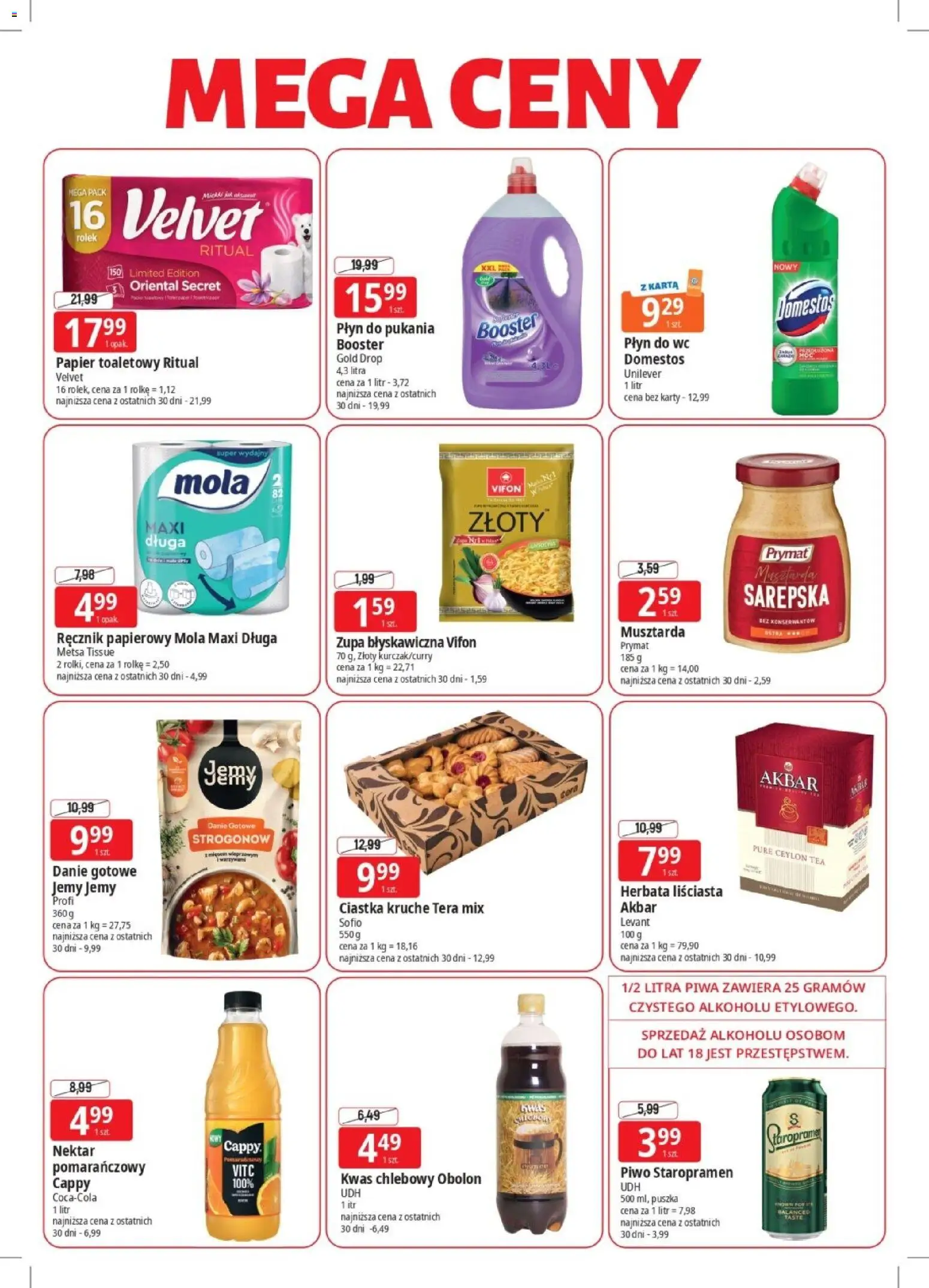 E.Leclerc gazetka - Elbląg od 01.06.2026 | Strona: 3 | Produkty: Papier toaletowy, Domestos, Zupa, Ręcznik papierowy