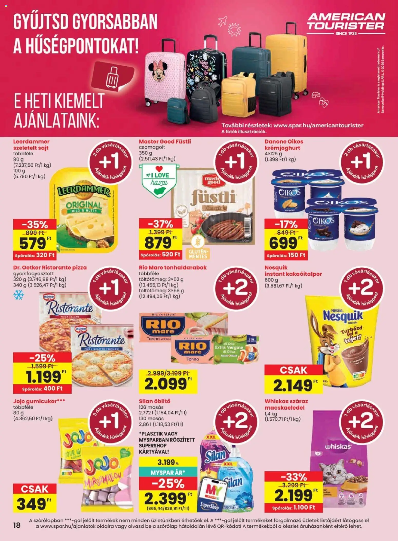 Spar akciós ujság - amely érvényes a következő dátumtól: 25.06.2026 | Oldal: 18