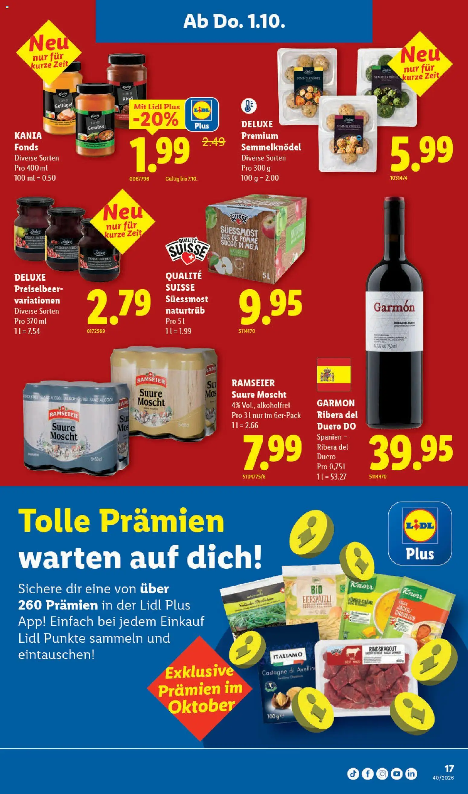Lidl aktionen – gültig ab 01.10.2026 | Seite: 17
