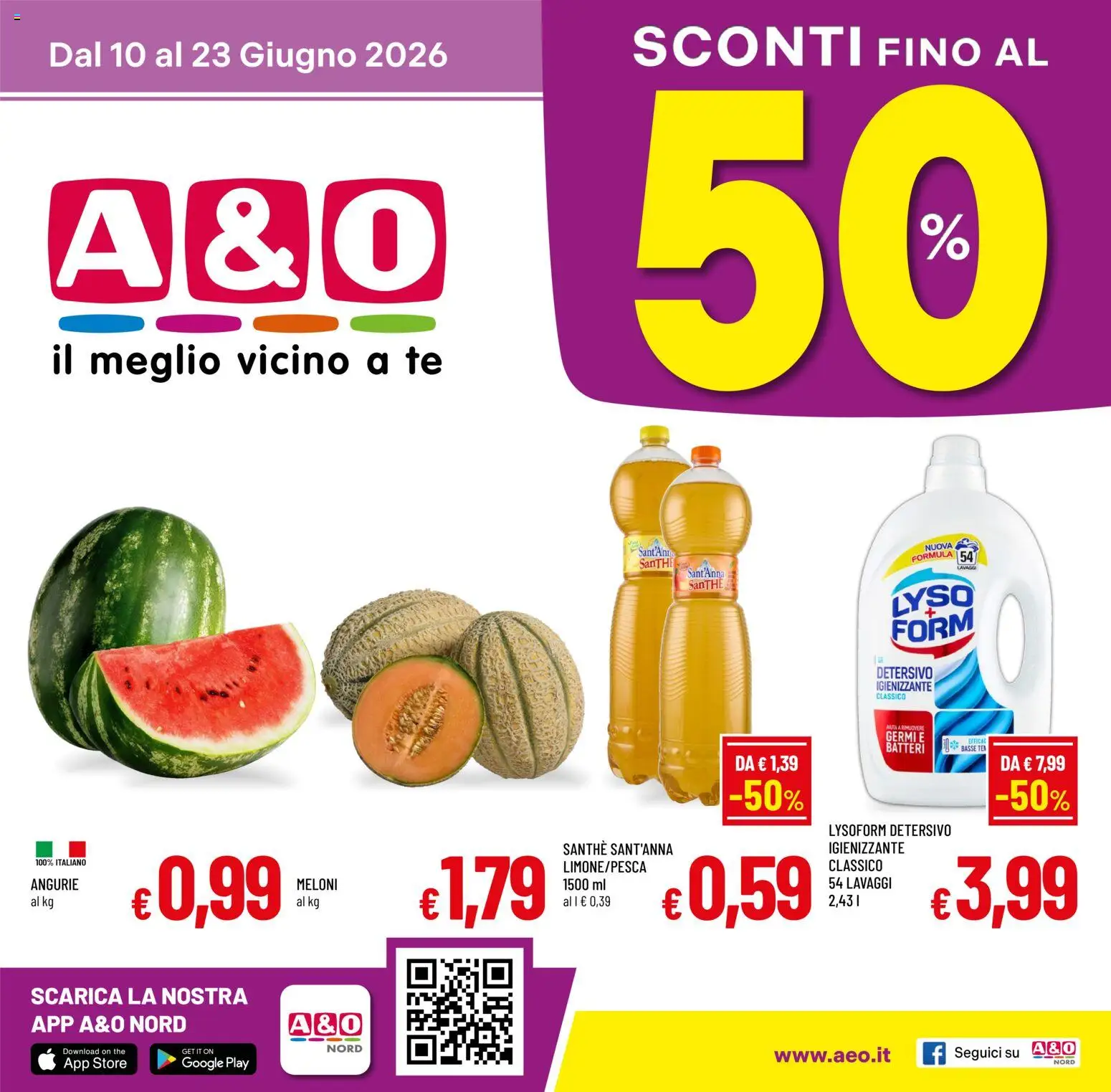 Volantino A&O del 10.06.2026 | Pagina: 1 | Prodotti: Tè, The