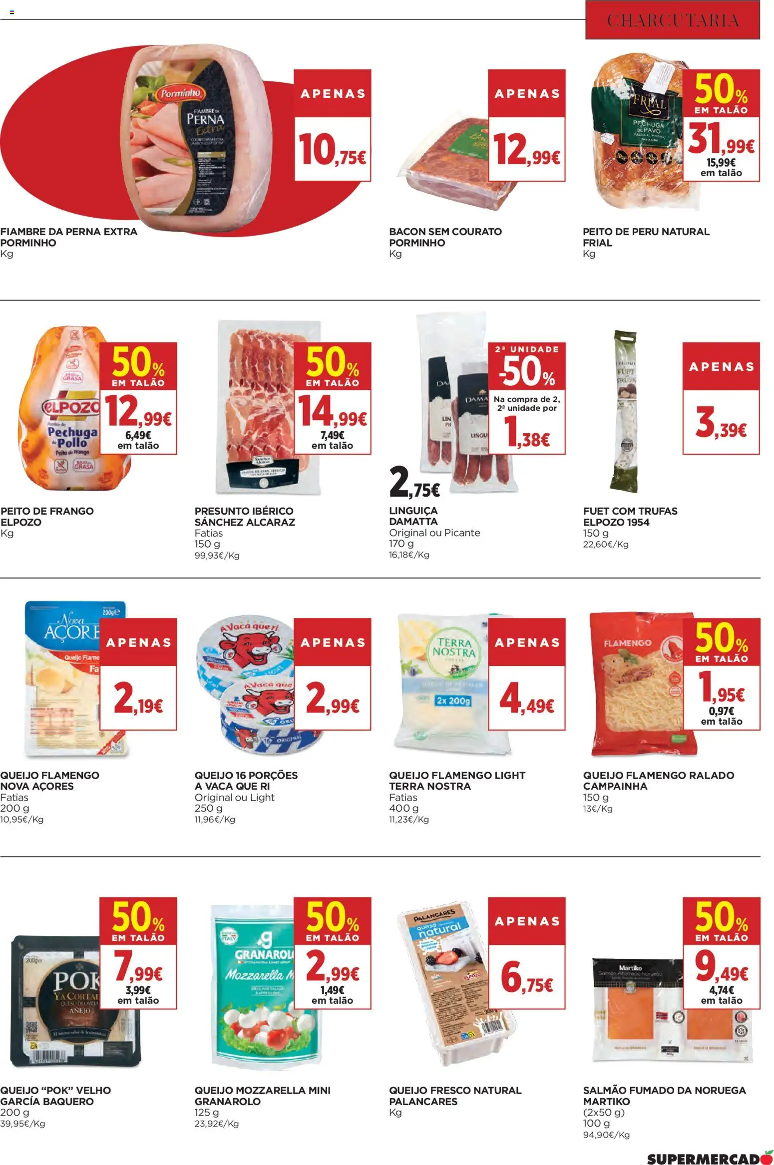 El Corte Ingles folheto │ válido de 21/08/2026 | Página: 21 | Produtos: Peito de frango, Frango, Peru, Salmão