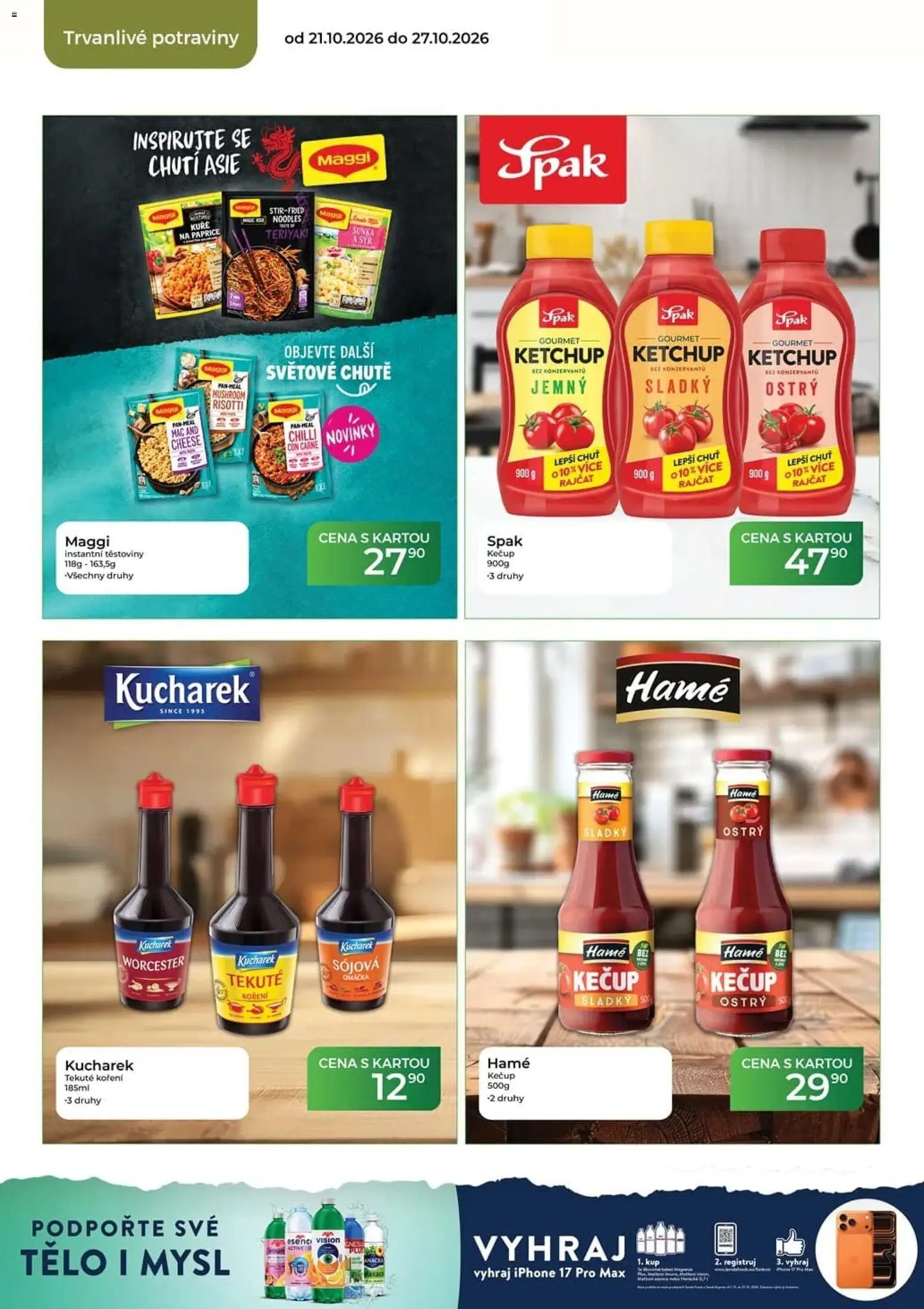 Tamda Foods leták od 21.10.2026 | Strana: 40 | Produkty: Sýr, Šunka, Maggi, Kečup