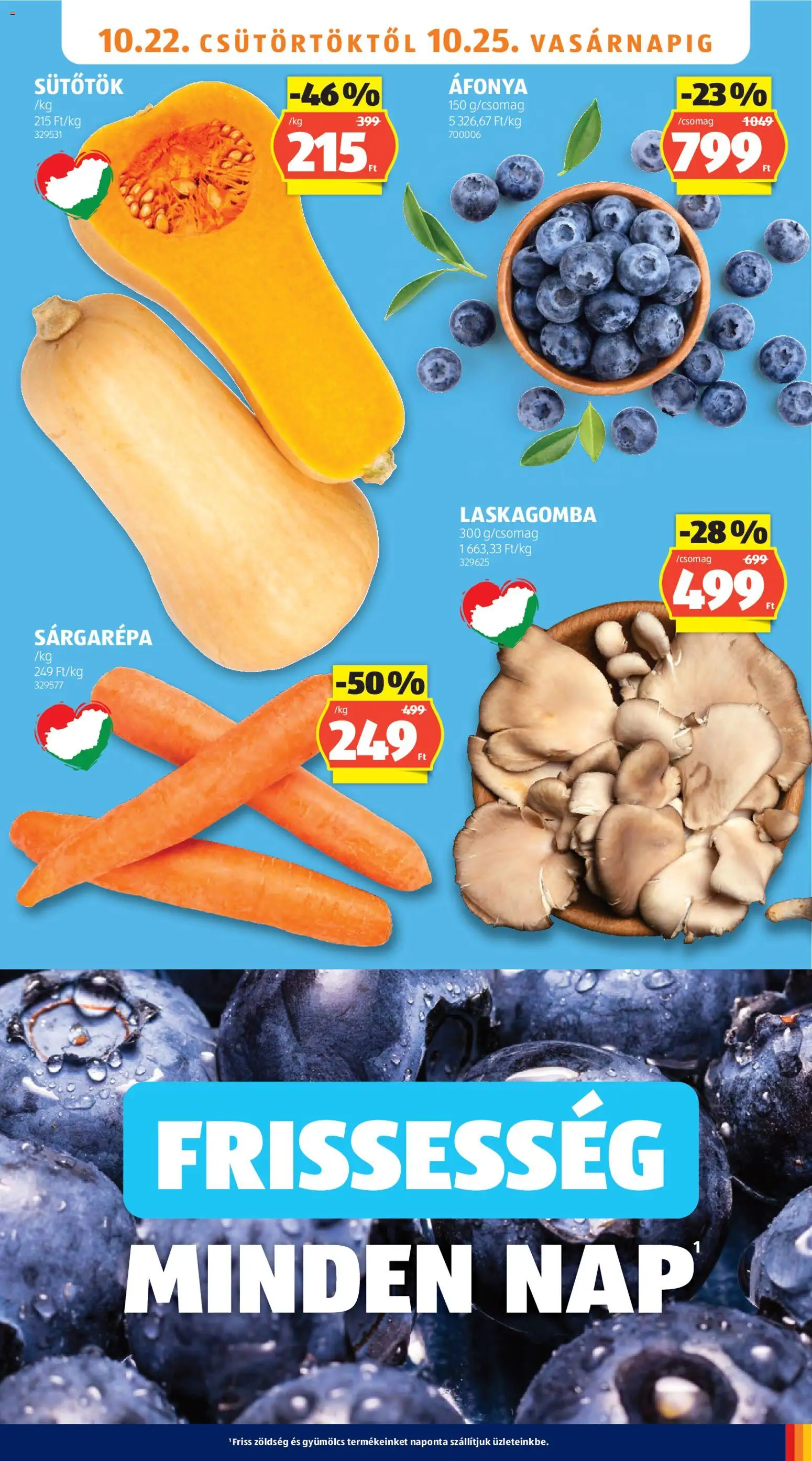 Aldi akciós ujság - amely érvényes a következő dátumtól: 2026.10.22. | Oldal: 7