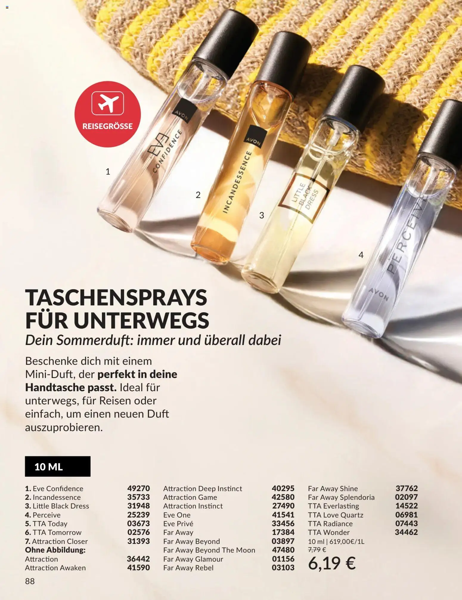 AVON Katalog Juli 2026 – gültig ab 01.07.2026 | Seite: 88 | Produkte: Duft, Handtasche