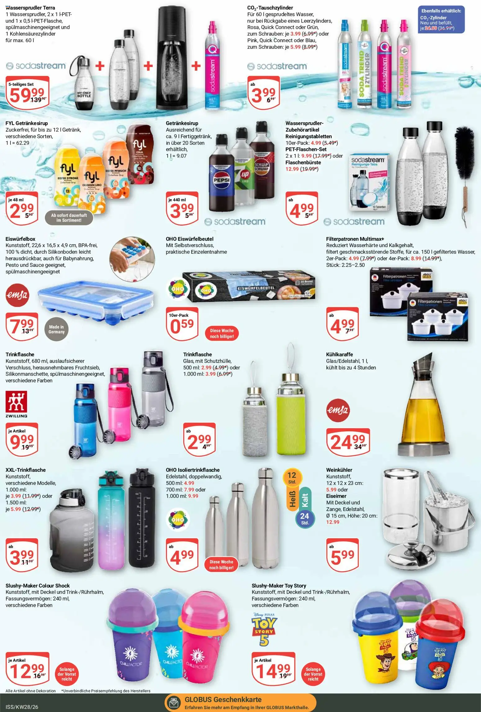 Globus Prospekt – gültig ab 06.07.2026 | Seite: 27 | Produkte: Orangen, Zitrone, Pepsi, Sodastream