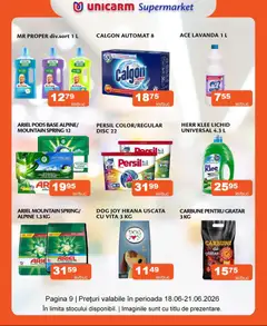 Ofertele Unicarm valabile de la 18.06.2026 | Pagină: 9 | Produse: Pomelo, Disc, Grătar