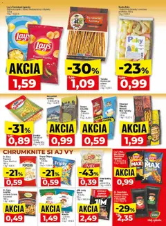Klas leták platný od 20.07.2026 | Strana: 20 | Produkty: Paprika, Pizza, Chipsy, Mandle