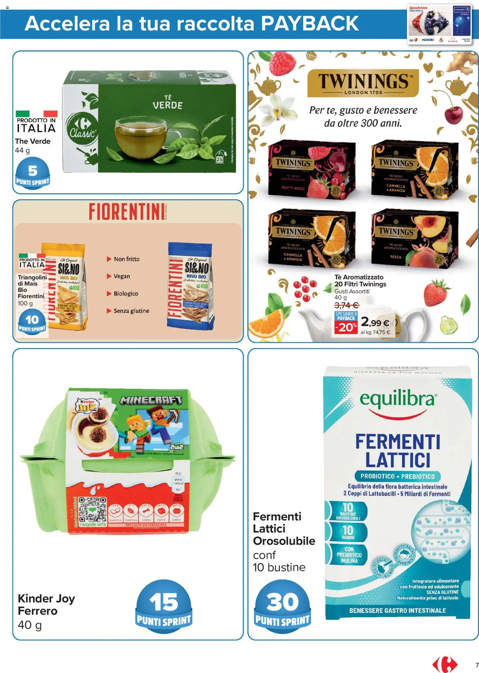 Volantino Carrefour del 20/08/2026 | Pagina: 7 | Prodotti: Vegan, Tè, Tè nero, Pesca