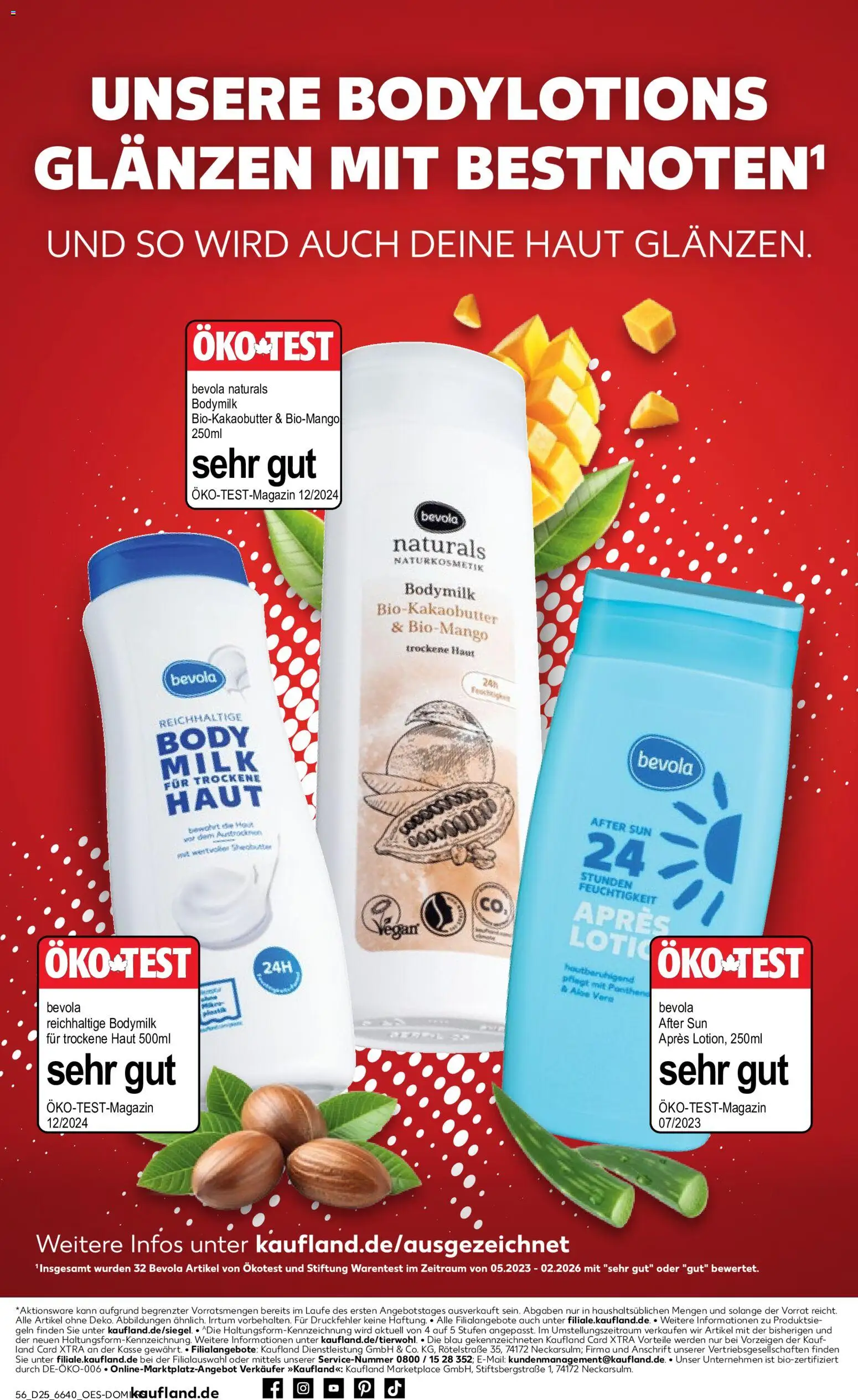 Kaufland Prospekt Speyer – gültig ab 18.06.2026 | Seite: 56 | Produkte: After Sun, Body Milk