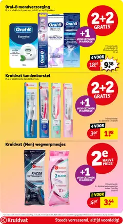 Kruidvat folder week 25 - Voorbeeld van een folder van Kruidvat, geldig van 16.06.2026 | Pagina: 28 | Producten: Mondverzorging, Munt, Tandenborstel, Kan