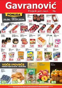 Gavranović Katalog - Pregled kataloga iz trgovine Gavranović, vrijedi od 25.06.2026