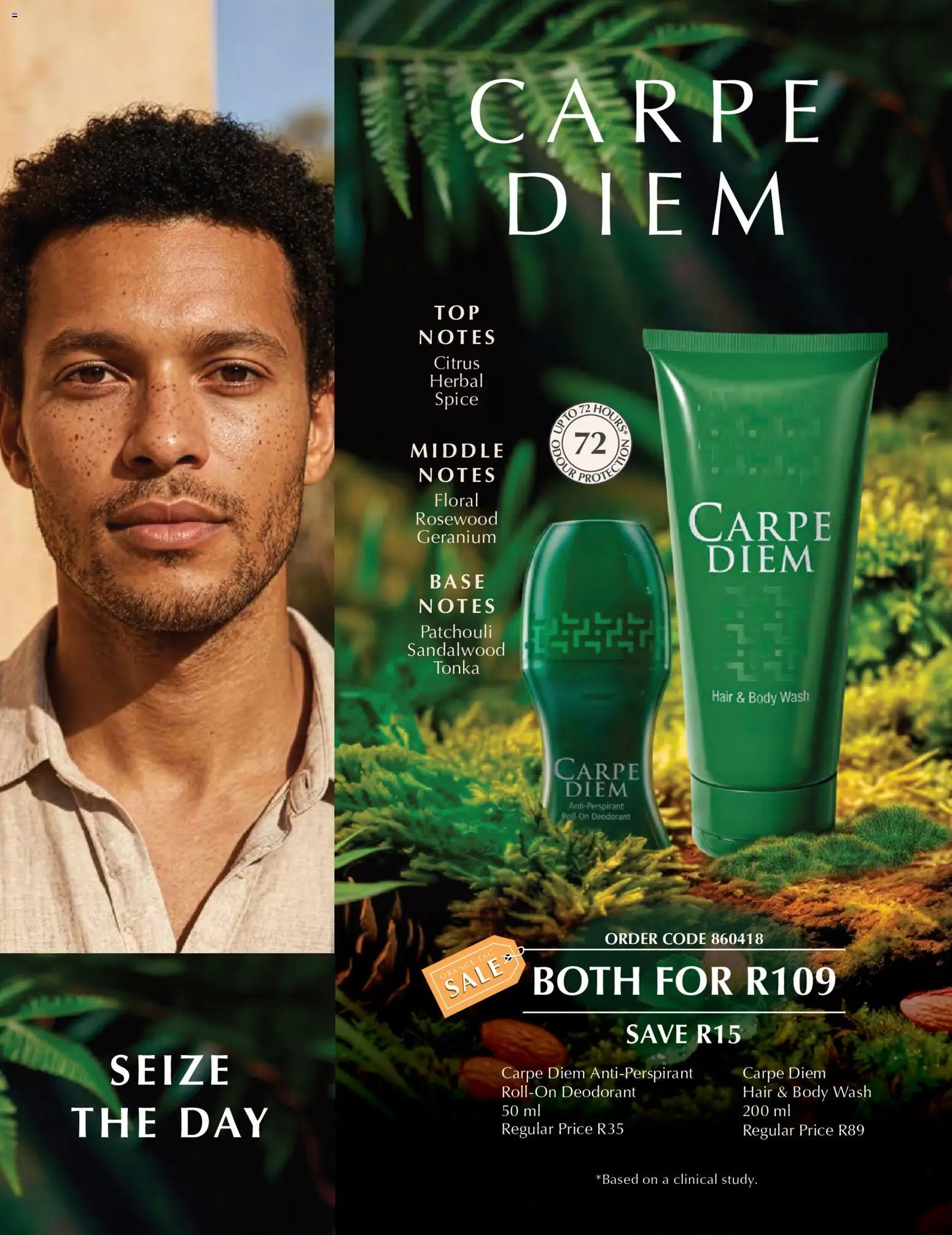New Justine catalogue – valid from 15.05.2026 | Page: 5 | Products: Deodorant, Antiperspirant, Body wash