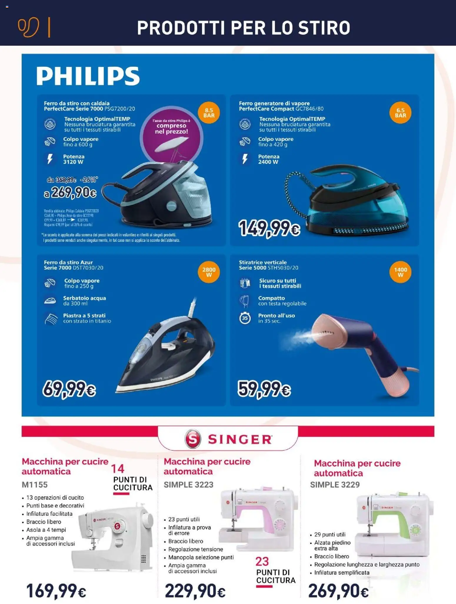 Nuovo Unieuro volantino Piccoli elettrodomestici dal 12/10/2026 > offerte anteprima 🛍️ | Pagina: 24 | Prodotti: Asse da stiro, Caldaia, Generatore, Ferro