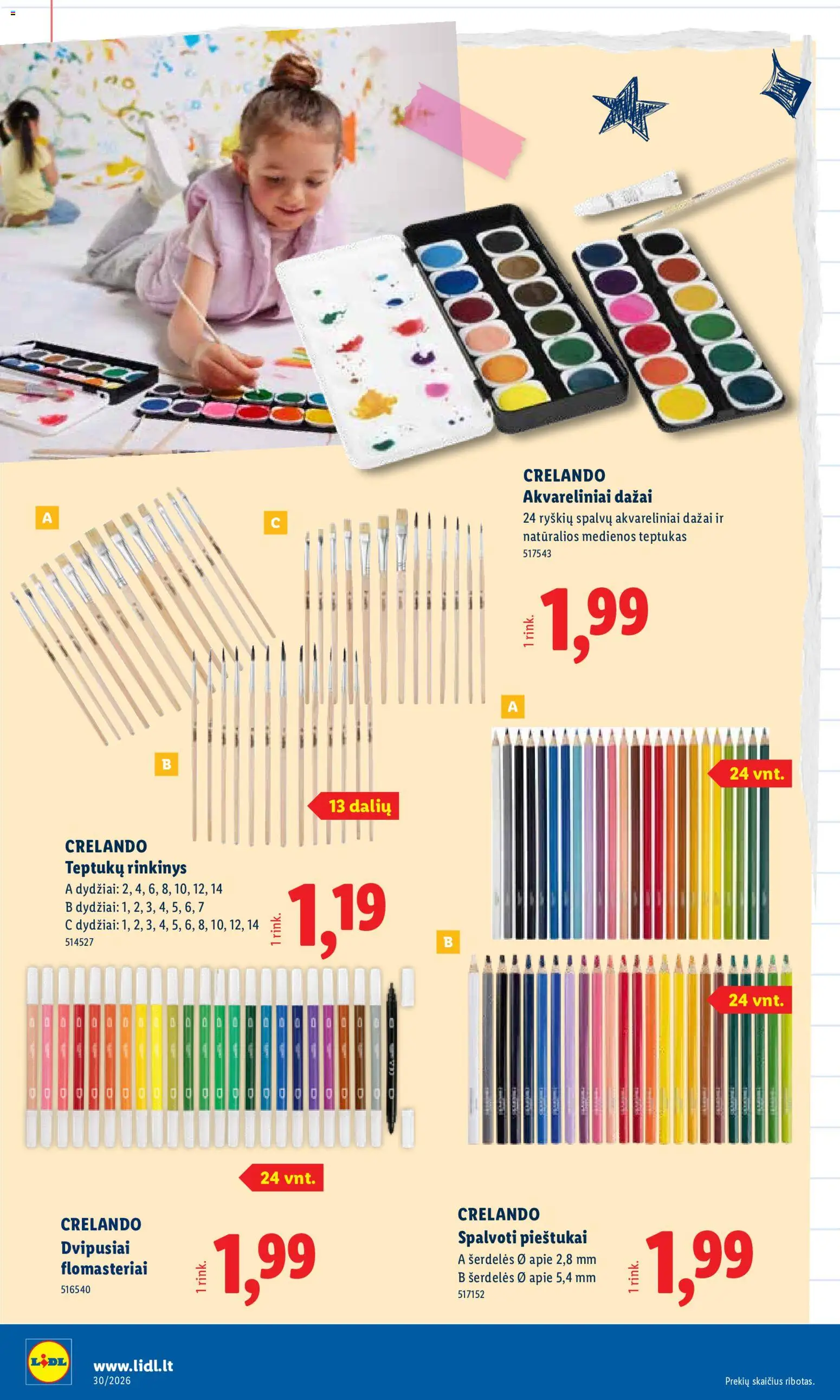 LIDL akcijos nuo 2026.07.20 | Puslapis: 16 | Prekių: Teptukas