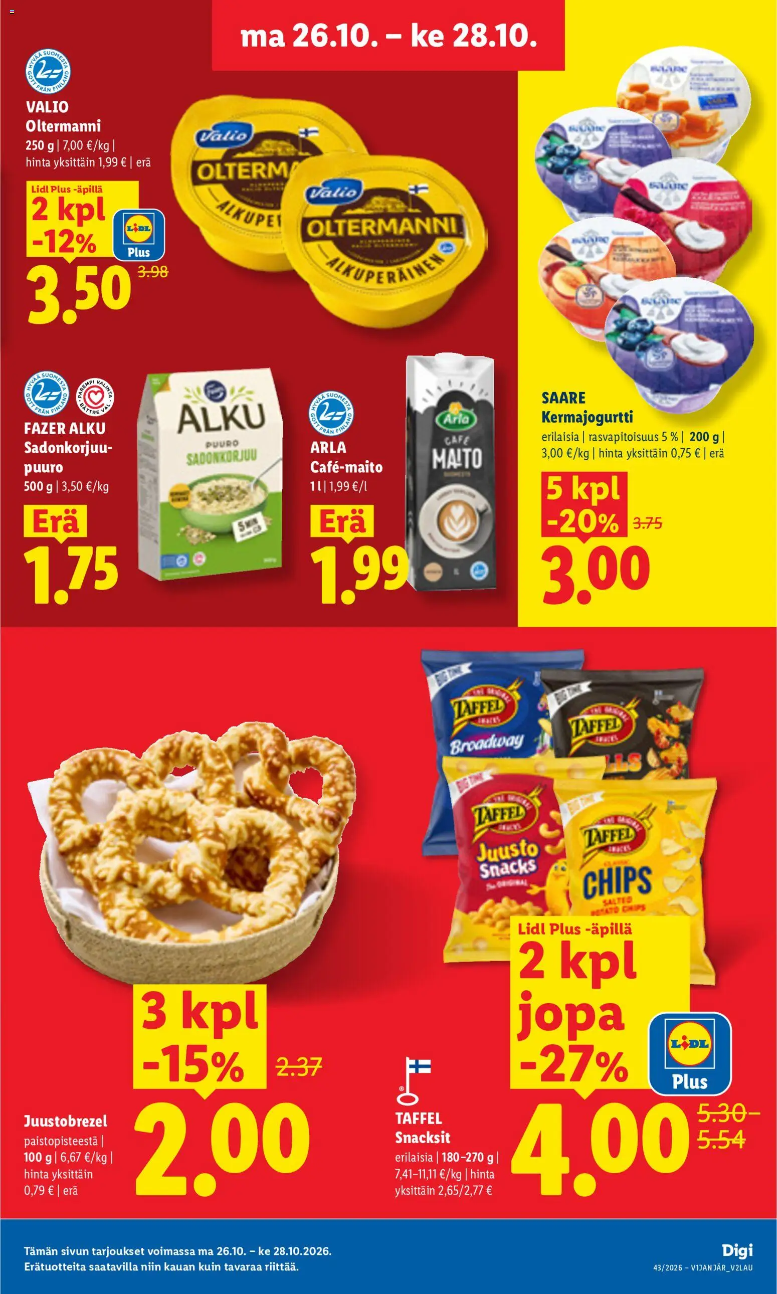 Lidl tarjoukset Helsinki – voimassa 26/10/2026 alkaen | Sivu: 5
