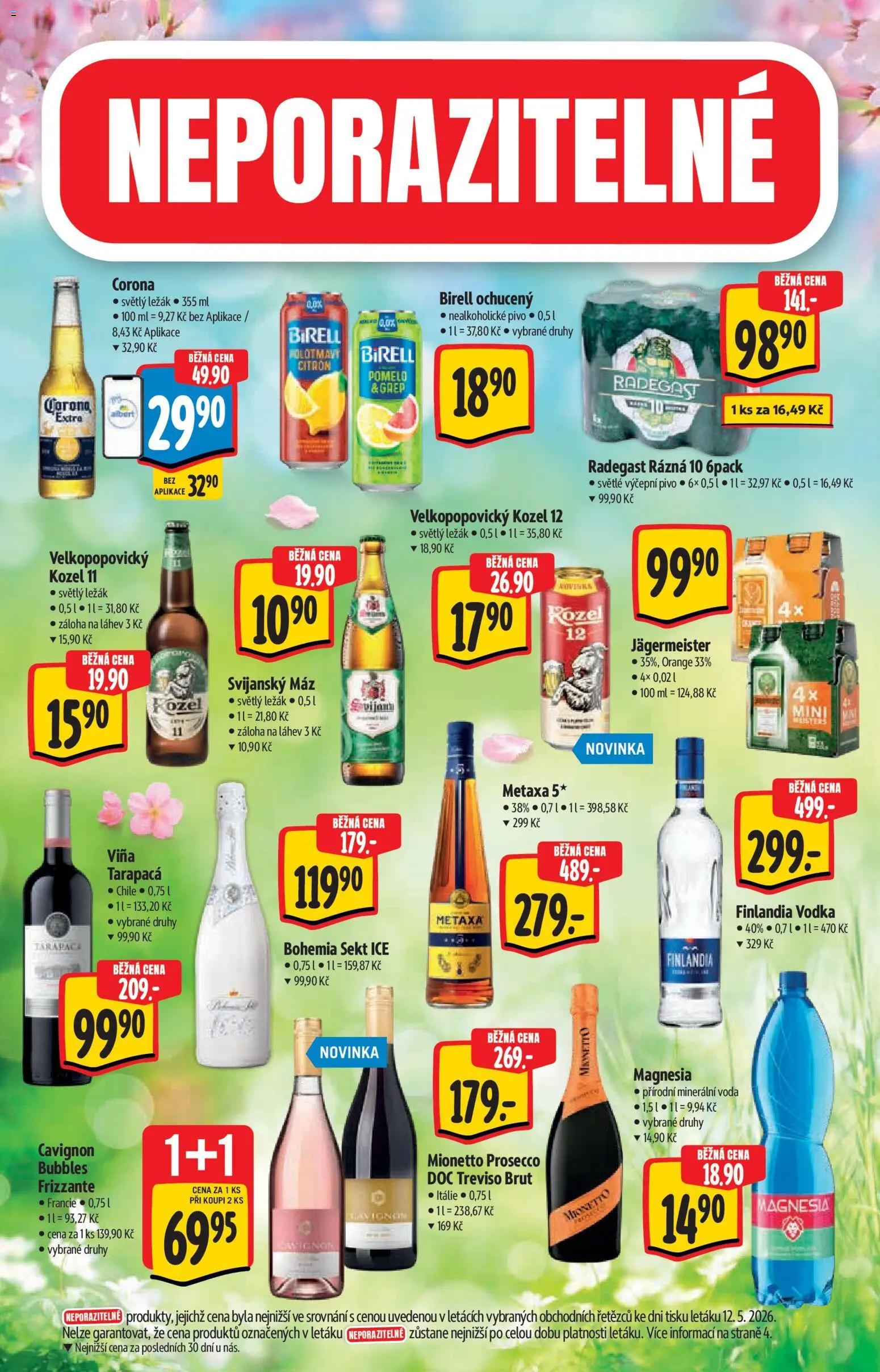 Albert katalog - Hypermarket od 20.05.2026 | Strana: 21 | Produkty: Jägermeister, Pomelo, Metaxa, Láhev