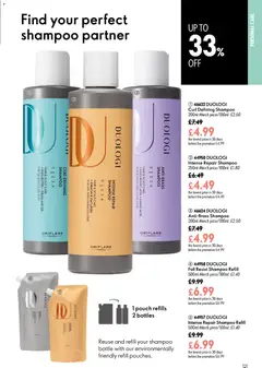 Preview of Oriflame - Offers valid from 08/07/2026 | Page: 121 | Products: Shampoo, Butter, Oil