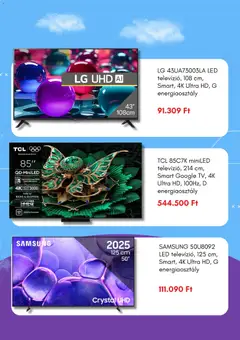 eMAG akciós újság - amely érvényes a következő dátumtól: 2026.07.17. | Oldal: 4 | Termékek: Audio, Samsung