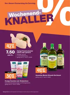 Migros aktionen ab 02.07.2026 gültig | Seite: 24 | Produkte: Körpermilch, Body Lotion, Shower Gel