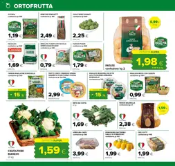 Anteprima del volantino Tigre volantino valido a partire dal 14/09/2026 | Pagina: 4 | Prodotti: Insalata, Carote, Tonno, Spaghetti