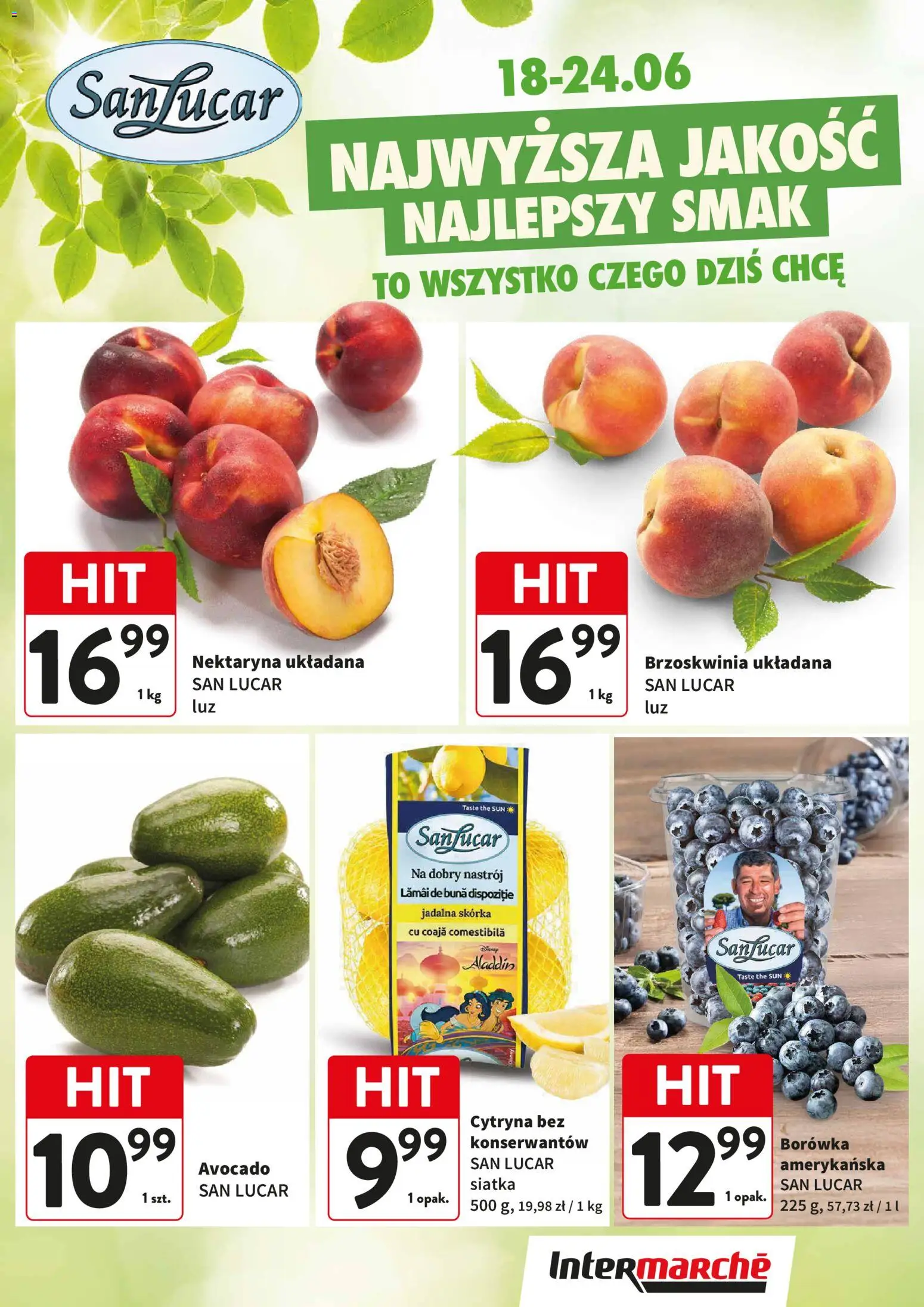 Intermarche gazetka - Świeży Hit od 18.06.2026 | Strona: 1