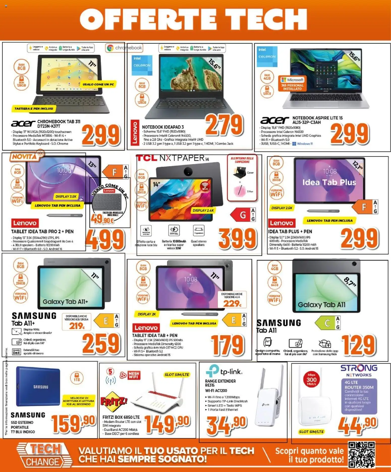 Volantino Expert del 04.06.2026 | Pagina: 21 | Prodotti: Router, Schermo, Range extender, Samsung
