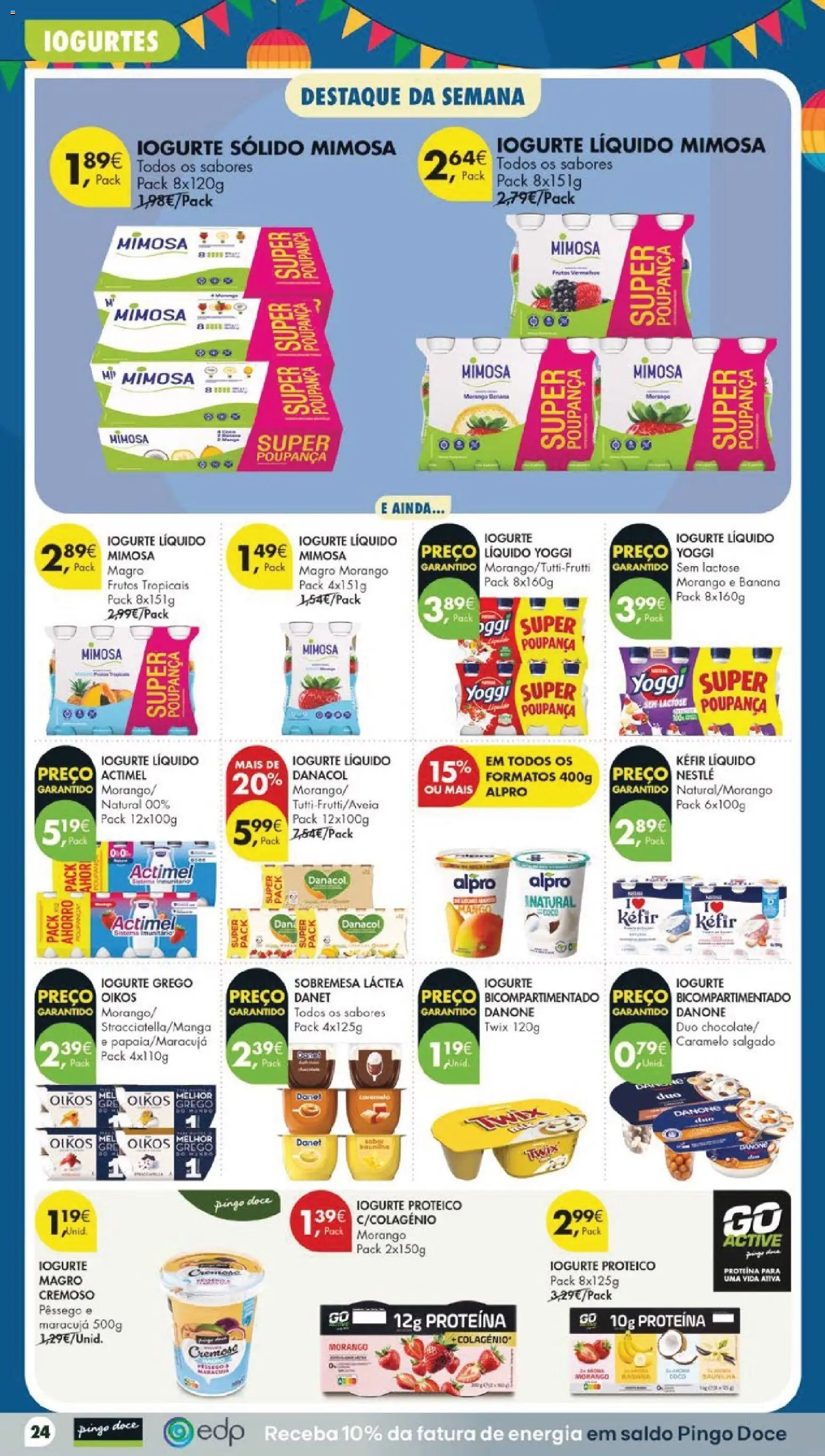 Pingo Doce folheto │ válido de 16.06.2026 | Página: 28 | Produtos: Iogurtes, Nestlé, Pá, Proteina