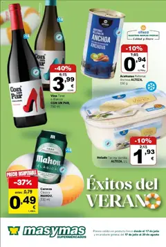 Vista previa Masymas folleto válido desde el 17/07/2026
