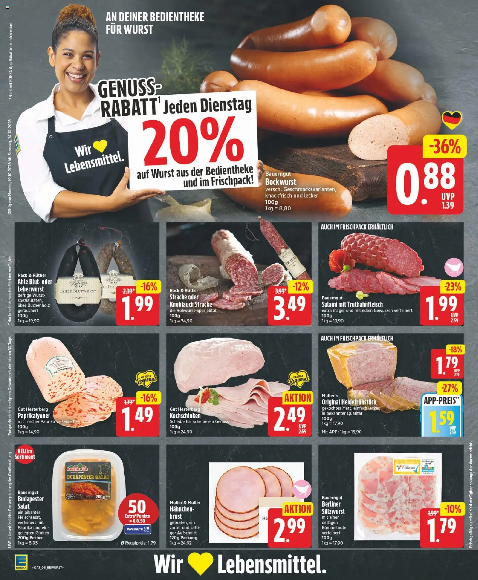 Edeka Prospekt – gültig ab 19.10.2026 | Seite: 8