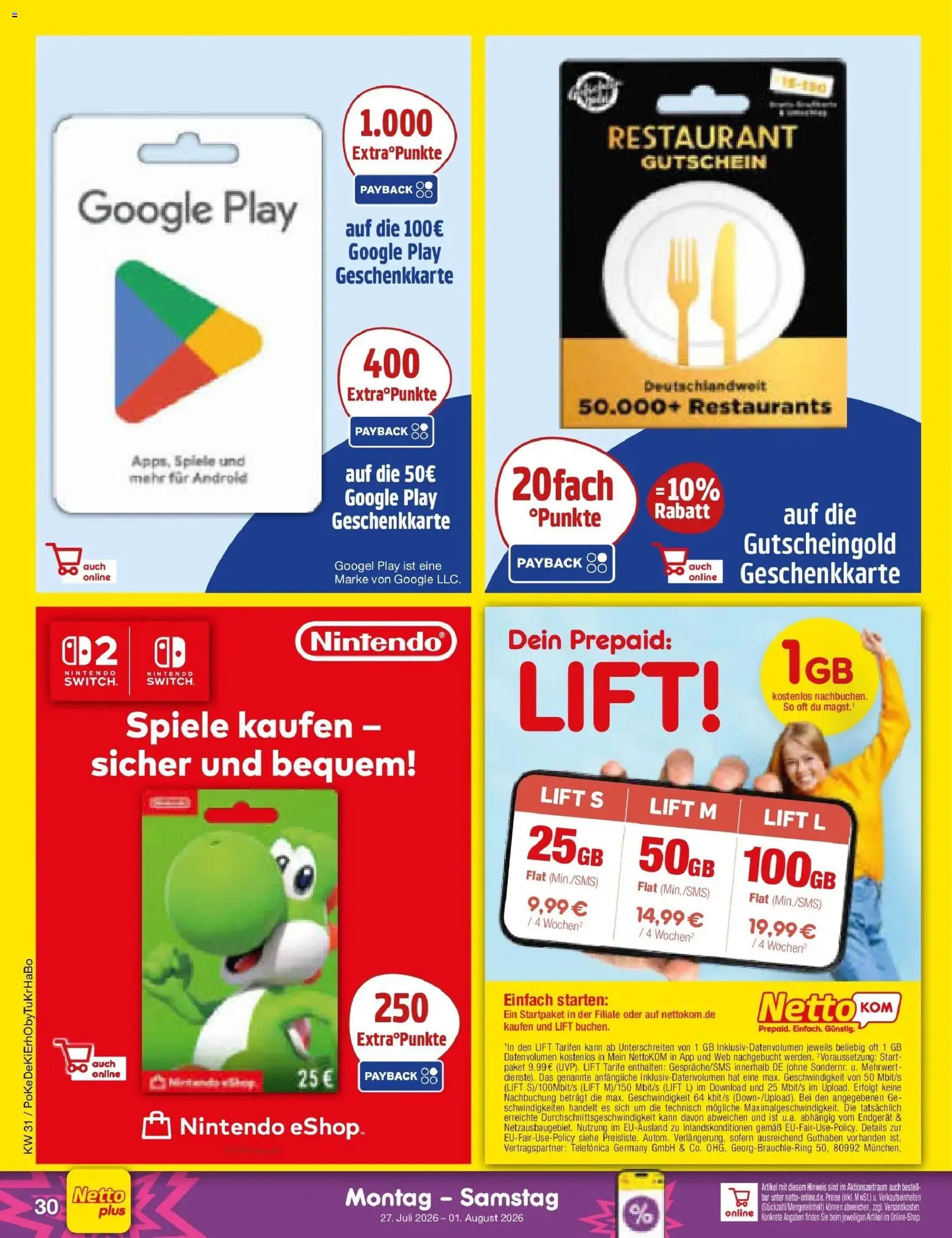 Netto Marken-Discount Prospekt Mistelbach – gültig ab 27.07.2026 | Seite: 45