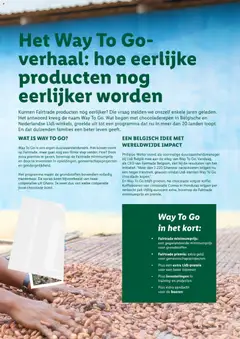 Lidl Duurzaamheidsmagazine - Voorbeeld van een folder van Lidl, geldig van 25.05.2026 | Pagina: 15 | Producten: Wieg, Chocolade
