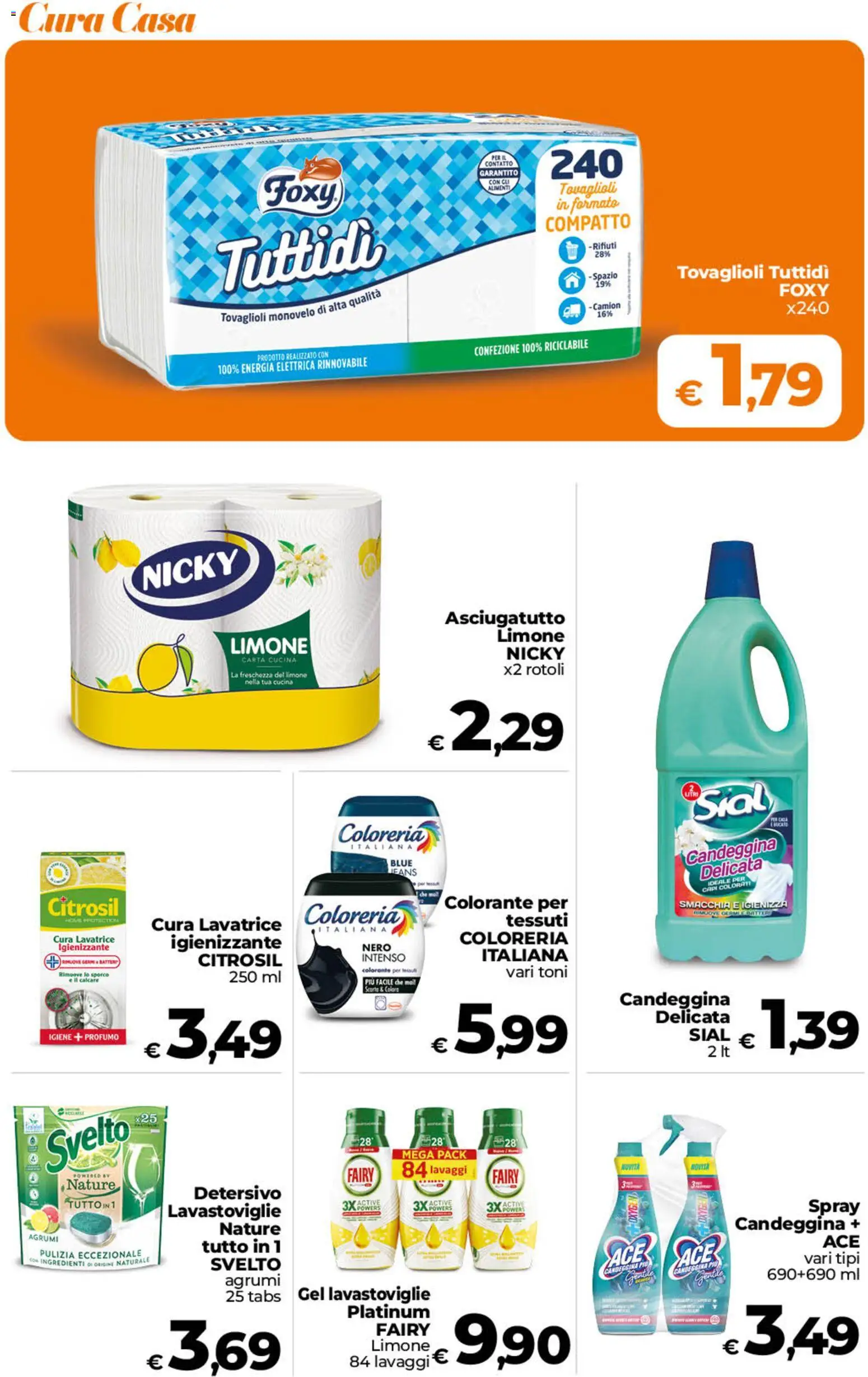 Volantino Ipercoop del 22/09/2026 | Pagina: 48 | Prodotti: Limone, Agrumi, Lavastoviglie, Profumo
