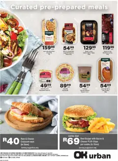 OK Foods specials catalogue – valid from 10.06.2026 | Page: 4 | Products: Pizza, Pork, Pasta, Bacon
