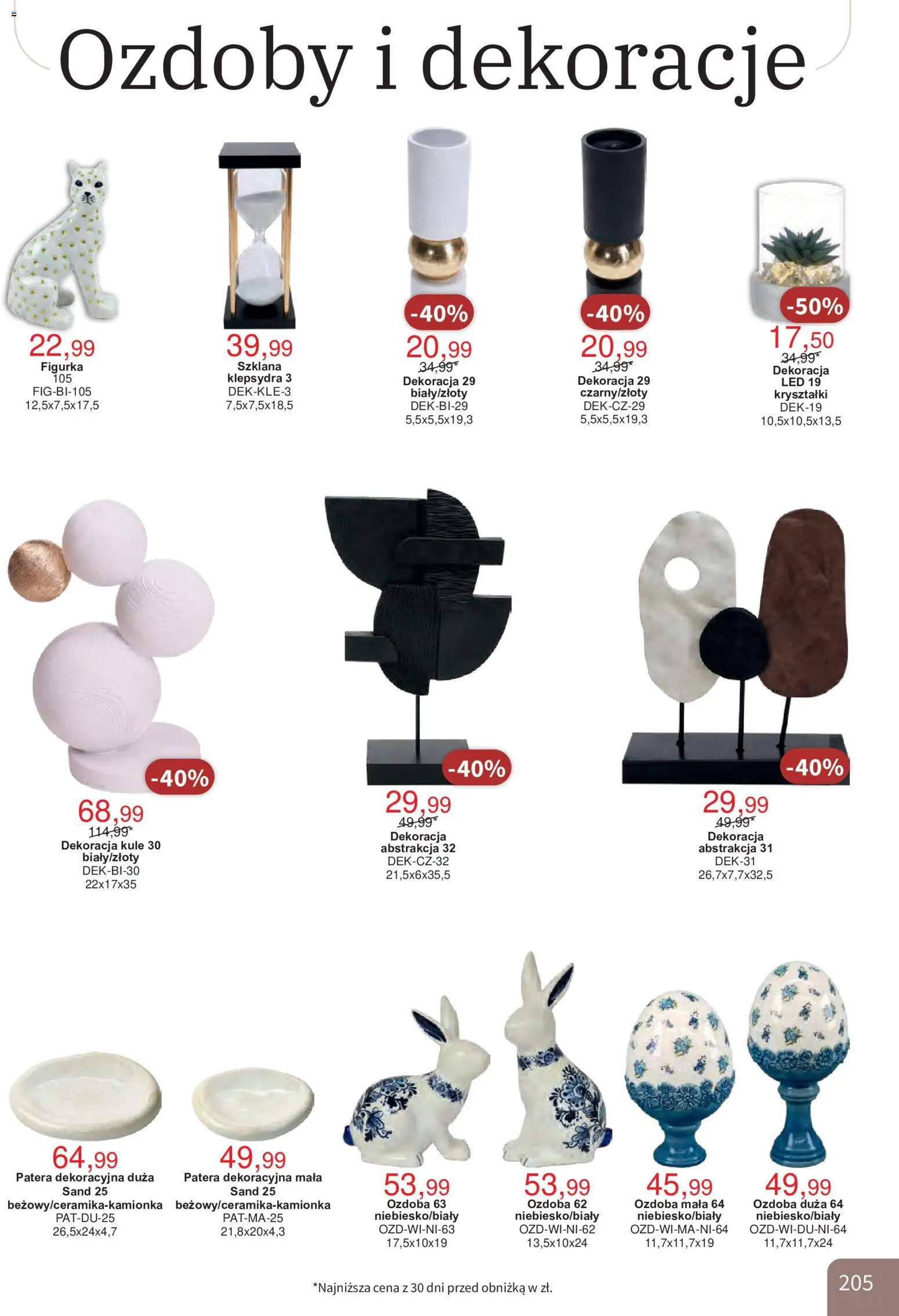 Bodzio Katalog od 01.10.2026 | Strona: 205 | Produkty: Dekoracje