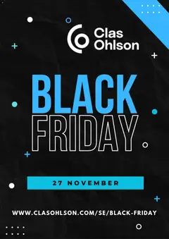 Clas Ohlson - Black Friday förhandsinformation - Förhandsvisning av reklamblad från butik Clas Ohlson aktuell från 20/10/2026