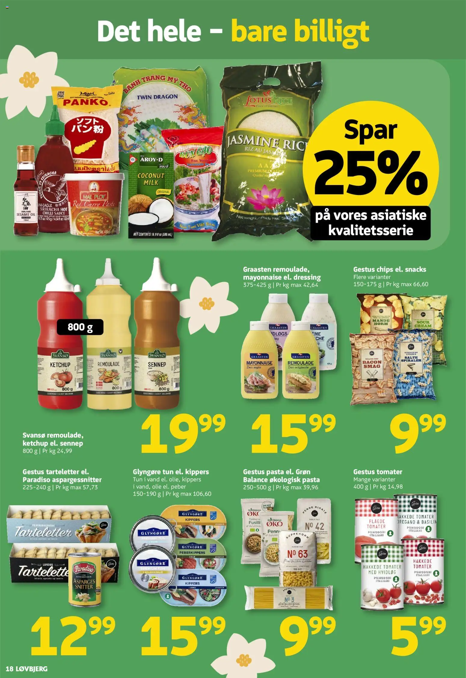 Løvbjerg tilbudsavis – gyldig fra 22.05.2026 | Side: 18 | Produkter: Kippers, Peber, Tun, Remoulade