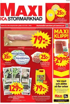 ICA Maxi - Enköping - Förhandsvisning av reklamblad från butik ICA Maxi aktuell från 11.05.2026