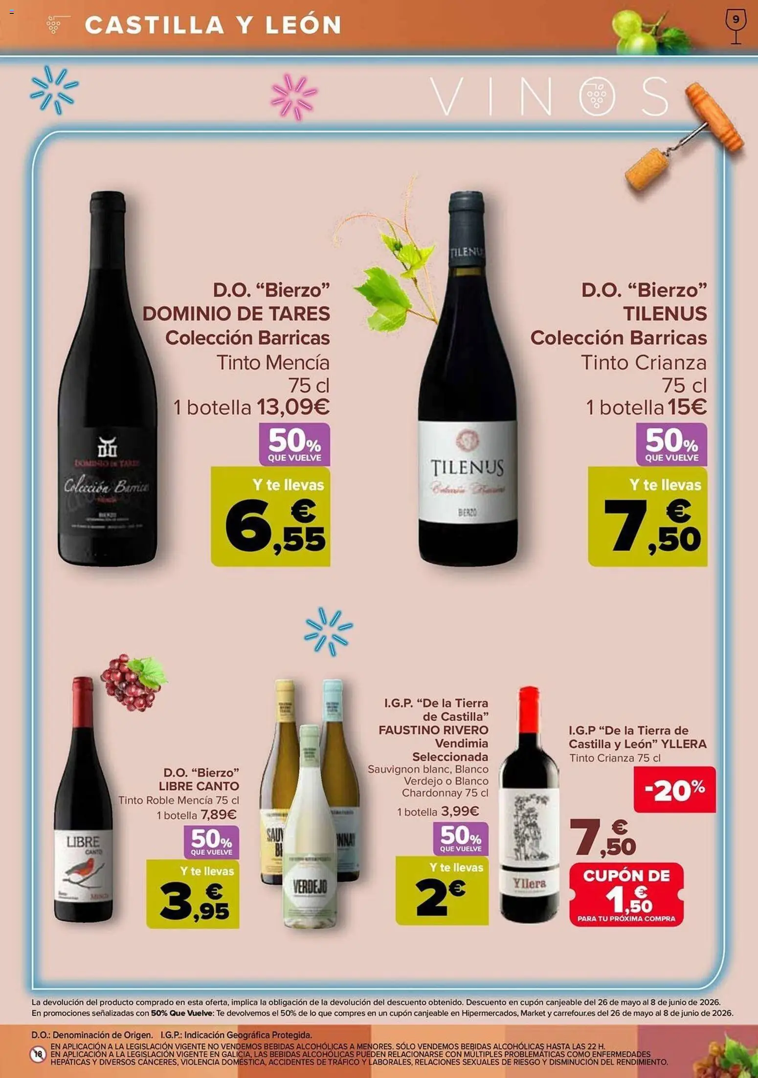 Carrefour Vinos │ válido desde el 12.05.2026 | Página: 9 | Productos: Té