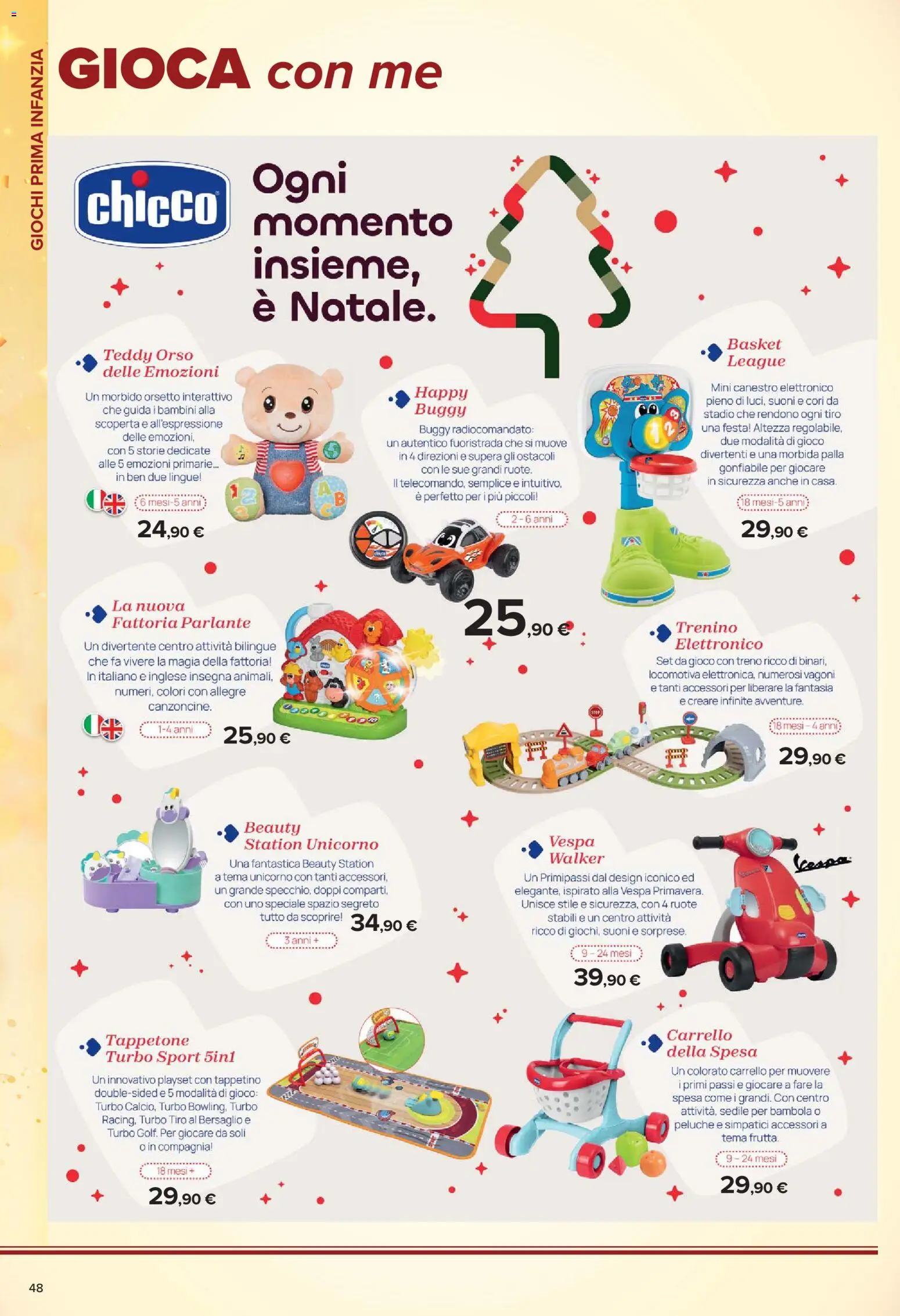 Volantino Carrefour del 23/10/2026 | Pagina: 48 | Prodotti: Peluche, Gioco, Gonfiabile, Bambola